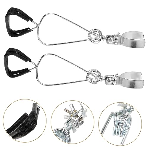 Toddmomy 6pcs Adjustable Reptile Lamp Stand Fixture for Heat Lamps Flexible Clamp Design for Fish Tanks and Aquariums Holder for Reptile Heating Light Installation