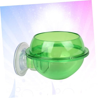 BESPORTBLE Reptile Tank Decor Suction Cup Feeder Bowl Reptile Food and Water Supply Kit for All Small Pets