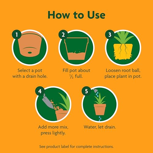 Miracle-Gro Cactus, Palm & Citrus Potting Mix, 8 qt. - size: 1-Pack