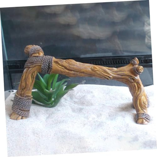 UKCOCO Driftwood Branch for Reptile Habitat Natural Climbing Decor Enriched Landscape for Snake Tanks Aquarium Pieces Reptile Climbing Accessories