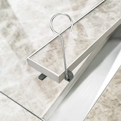 Neodrain 2 PCS Shower Drain Lifting Hook, Drain Key remove, 304 stainless steel Shower Drain Grate Puller for Drain Grate Daily Clean