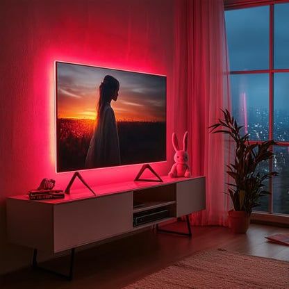 LED Strip Lights 24V COB Pink Dimmable LED Lighting 16.4ft (Kit) | Bright, Dotless High Density 7.2/m, 8mm Width Cuttable Flexible, Home DIY Commercial Decoration - color: Pink (Kit)