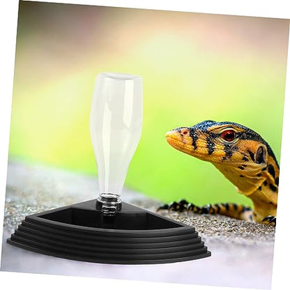Mipcase Indoor Water Fountains for Reptiles Pet Drinking Bowl Safe No Leak Design