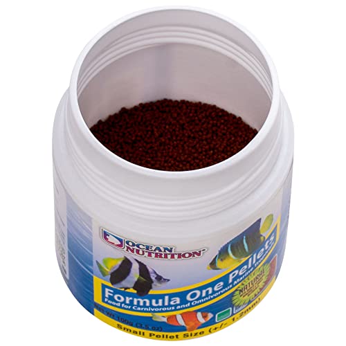 Ocean Nutrition Formula One Pellets 3.5-Ounces (100 Grams) Jar - Small Pellet Size - size: 3.5 Ounce (Pack of 1), style: Small Pellet