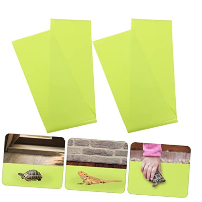 BESPORTBLE 2pcs Reptile Carpet and Substrate for Bearded Dragons Tortoises and Lizards Terrarium Liner - size: 150X30CM