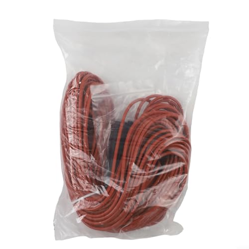 Carbon Fiber Heating Wire,Silicone Infrared Heating Cable,Electric Radiant Floor Cable,12k Ohm Resistance Wire,Far Infrared Heat Element,Greenhouse Soil Heating Wire,Pipe Freeze(20 m) - size: 20 m
