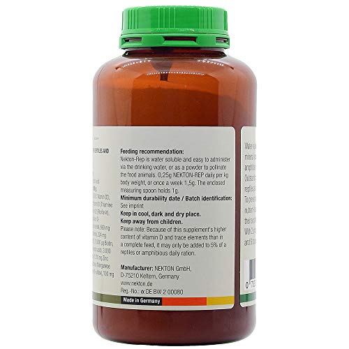 Nekton Rep Vitamin Mineral Supplement for Reptiles, 700gm - size: 700gm / 1.54Lb