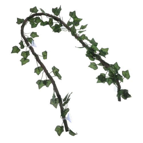 BESPORTBLE Reptile Tank Vine Decor Bendable Climbing Vine Landscaping Reptile Fake Decoration Tortoise Habitat Accessories