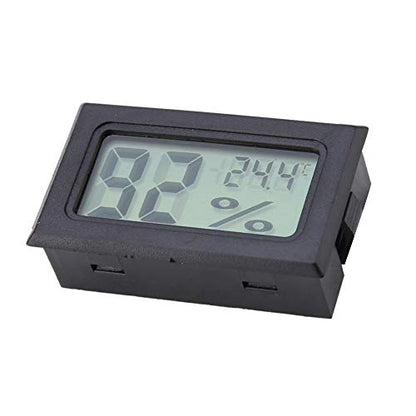 Mini Hygrometer Thermometer Digital Temperature Humidity Meter Built in Probe Aquarium Thermometer for Homes