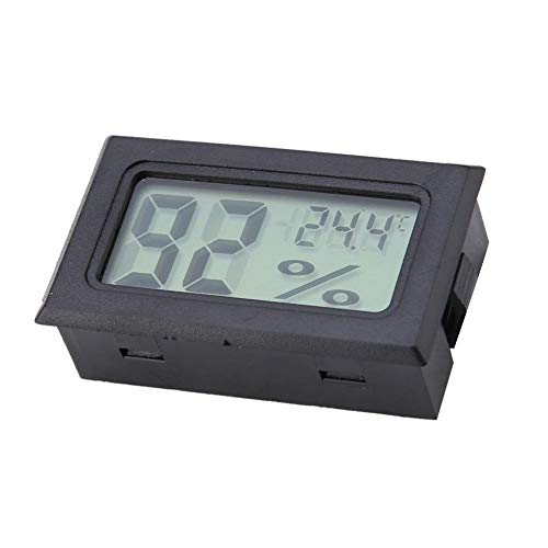Mini Hygrometer Thermometer Digital Temperature Humidity Meter Built in Probe Aquarium Thermometer for Homes