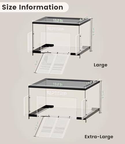 Turtle Basking Platform for 18-19 Inchs Wide Aquariums - Last Long Stainless Steel Supports & Mesh, Non-Slip Ramp for Aquatic Turtles, Turtle Tank Accessories (Extra Large) - size: Fit 18-19 Inchs Wide