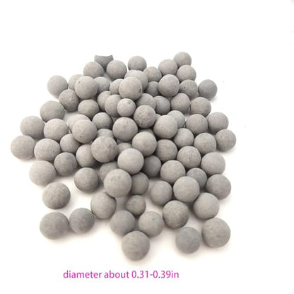 200pcs Mineral Balls for Shrimp Tank - Aquascape Substrate to Support Molting & Water Stability