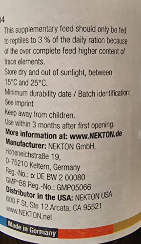 Nekton-Rep Calcium-PUR+ Calcium Preparation for All Reptiles and Amphibians 65gm / 2.29oz - size: 75gm/ 2.65oz