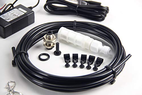MistKing – Starter Misting System, 5th Gen | Used by Zoos, Botanical Gardens, Institutions & Hobbyists | Expandable to 10 Nozzles | Extremely Fine Mist | 50 Micron Droplets | MKSMS5-125-50 - size: Version 5, style: Starter