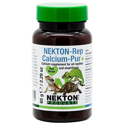 Nekton-Rep Calcium-PUR+ Calcium Preparation for All Reptiles and Amphibians 65gm / 2.29oz - size: 75gm/ 2.65oz