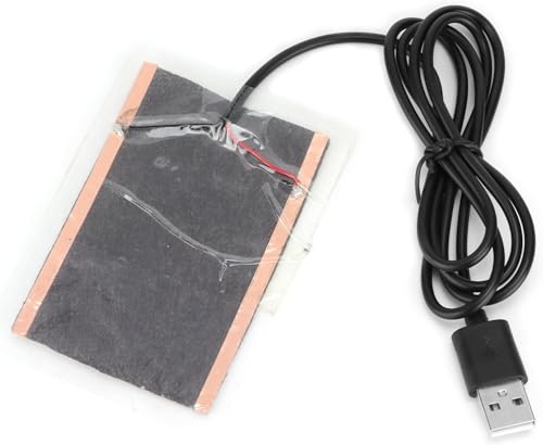 USB Reptile Carbon Fiber Heating Film, Bending Constant Temperature Heating Pad for Tortoise Snake Lizard Gecko Hermit Crab Turtle Amphibians