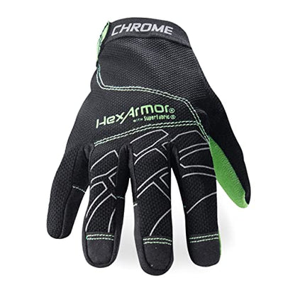 HexArmor Heavy Duty Cut-Resistant Durable Grip Work Gloves | Chrome Series® 4023 - size: Small (Pack of 1)