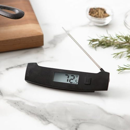 Taylor – Pro Ultra-Fast Thermocouple Commercial Precision Thermometer - Black - color: Black