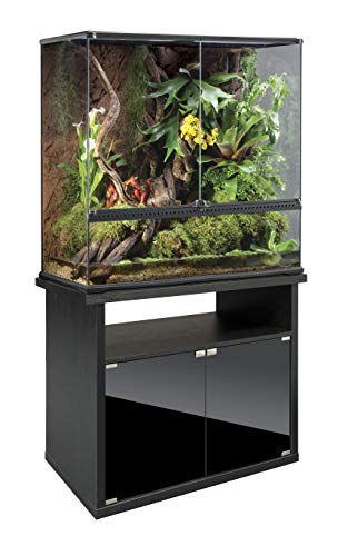 Exo Terra Terrarium Cabinet, Reptile and Amphibian Terrarium Stand, Large, PT2708 - size: 36 Inches