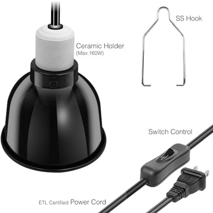 Reptile Dimming Thermostat and 5.5 Standard Dome