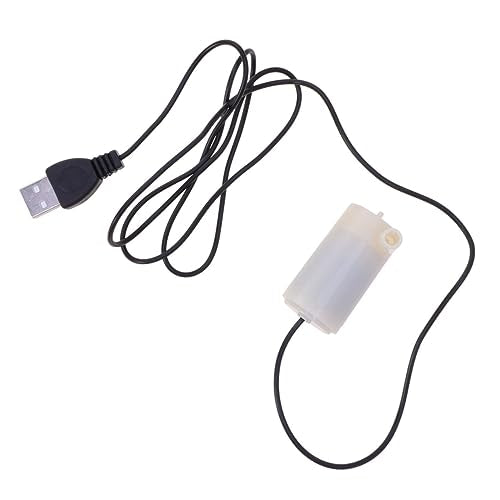 Submersible Pump for Aquarium Fountain Small Water Pump Dc Motor for Quiet and Easy to Clean