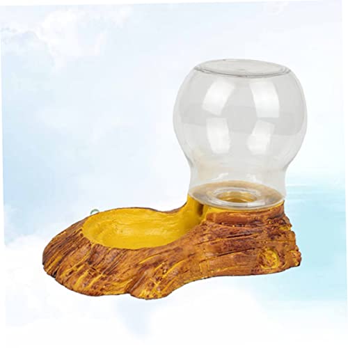 COLLBATH Fully Automatic Reptile Water Feeder Craft Non-Toxic Easy Cleaning Bowl Pet Drinking Fountain