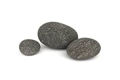 LANDEN Taiji Stone Natural Rocks(18lbs, 2~9 inches,6pcs) for Aquascape and Bonsai, Aquarium, Paludarium, Fish Tank Decoration Rocks, Landscaping Model Stone - size: 10 Taiji Stone(2-9 inches, 17lbs)