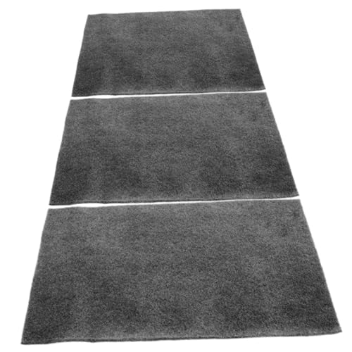 3pcs Reptile Carpet Liner Washable and Reusable Substrate Mat for Turtles Lizards Snakes and Geckos Water-Absorbent Cushion for Terrarium Setup