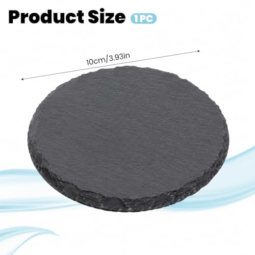 Slate for Reptiles Reptile Basking Platform 3.9Inch Turtle Basking Platform Bearded Dragon Slate Basking-Platforms Bearded Dragon Accessories for Lizards, Chameleons, Geckos, Turtles, Reptile