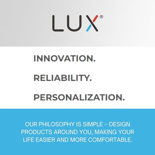 Lux Pro PSD011B Digital Non-Programmable Thermostat for Home, 1 Heat, 1 Cool - style: PSD011B