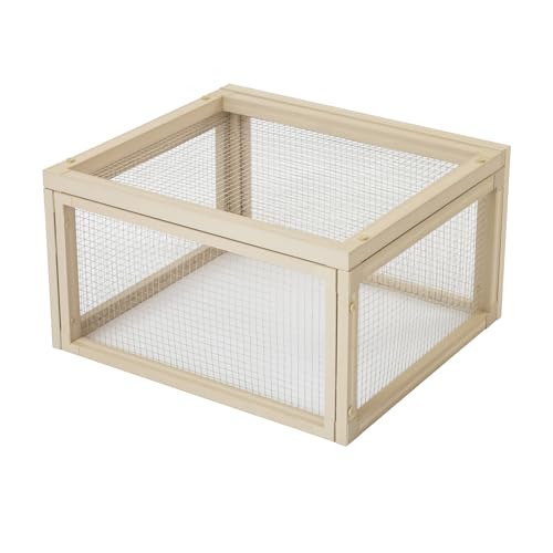 New Age Pet Sonoran Tortoise House Pen, ECOFLEX Outdoor Tortoise Enclosure Extension, Durable & Weather Resistant, Single Size – Expandable Habitat - style: Modern