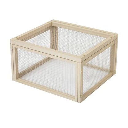 New Age Pet Sonoran Tortoise House Pen, ECOFLEX Outdoor Tortoise Enclosure Extension, Durable & Weather Resistant, Single Size – Expandable Habitat - style: Modern