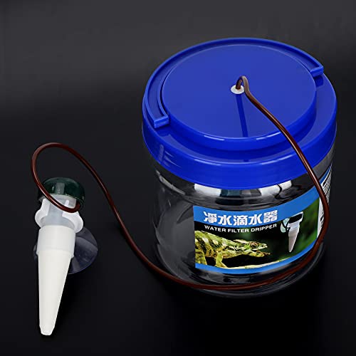 Reptile Chameleon Drinking Fountain Water Dripper, Reptile Water Dripper, Reptile Watering Tool, Reptile Drinking Feeder, for Snake, Gecko, Lizard, Chameleon, Bearded Dragoesesn Water Dispenser