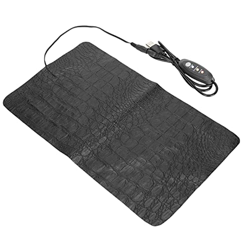 Asixxsix Reptile Heat Mat with Temperature Control for Amphibians, 3 Level Adjustable Heating Pad for Lizards Snakes Turtles (L 28 Inch) - size: L 28 Inch