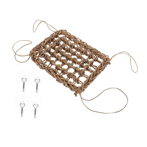 VICASKY Hammock for Bearded Dragon Woven Reptile Swing Bed Hammock for Pets Easy to Clean for Hamsters Squirrels and Lizards