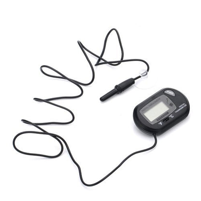 CNZ Digital LCD Thermometer for Aquarium Fish Tank Vivarium Reptile Terrarium (2-Pack) - size: 2-pack