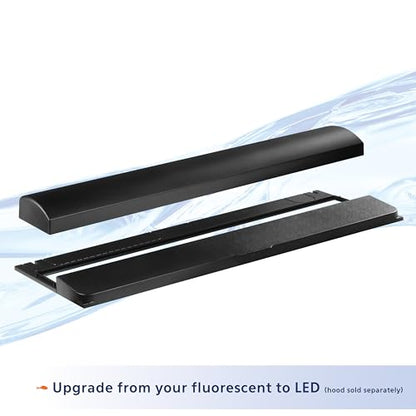 Aqueon LED Fish Tank Aquarium Strip Light Fixture, 30 Inch - size: 30"