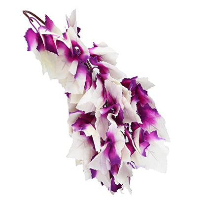Artificial Reptile Plants Lifelike Plastic Plant Hanging Leaves Decoration with Suction Cup for Reptile Terrarium Fish Tank (T-1034Q) - size: T-1034Q