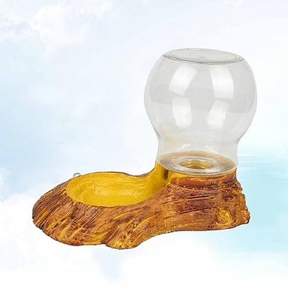 BESPORTBLE Automatic Water Feeder for Reptiles Crafted Smooth Bowl Week Supply Pet Drinking Fountain