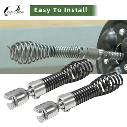 2pcs 63065 Drop Head Auger 4 in. L,Steel, Grey, 63065 Drop Head Auger T-217 4" (110 mm) Fit for K-40/45 K-50/K-3800/K-400