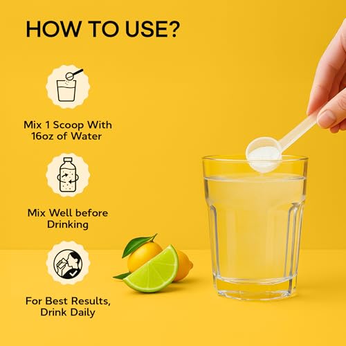 LyteLine Electrolytes Powder - Sea Minerals - Lemon-Lime Hydration Supplement - 90 Servings - Non-GMO, No Calories, No Sugar - Delicious Keto Replenishment Drink Mix - Perfect for Exercising