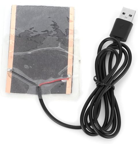 USB Reptile Carbon Fiber Heating Film, Bending Constant Temperature Heating Pad for Tortoise Snake Lizard Gecko Hermit Crab Turtle Amphibians