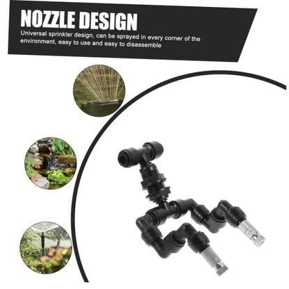 Reptile Tank Spray Head Landscape Spray Nozzle Small Size Nozzle for Humidifier