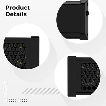 4W UVB 10.0 Reptile Light, Adjustable Dimmable LED Reptile UVB Lamp, 5-Level Brightness Switch, 4.8 in / 123 mm Bar, Natural Light Simulation for Tortoise, Lizard, Snake