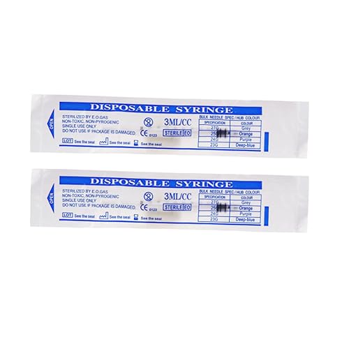 50 Pack 2ml Syringe for Liquid Without Needle,Syringe with Cap,Individually Wrapped,Measurement for Scientific Labs,Measuring Liquids,Pet Feeding,Oil or Glue Applicator (A 50 Pack 2ml) Straight Mouth - size: A 50 Pack 2ml