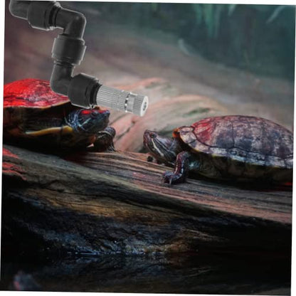 TOYANDONA Reptile Mister Nozzle Spray Head for Landscape Fine Mist for Reptile Tanks Easy Installation for Humidity Control and Habitat Enhancement