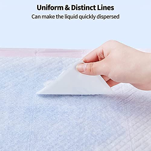Amakunft 200 Pcs Rabbit Pee Pads, 18" x 13" Pet Toilet/Potty Training Pads, Super Absorbent Guinea Pig Disposable Diaper for Hedgehog, Hamster, Chinchilla, Cat, Reptile and Other Small Animal