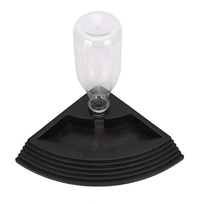 HEEPDD Pet Reptile Automatic Water Dispenser, Imitation Stone Design Self Replenishing Bowl, Nonslip Base for Tortoise Geckos and Bearded Dragons Crawler Breeding Tools, Reptile