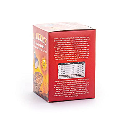 Fluker's Basking Spotlight Bulbs for Reptiles (Pack of 2) - size: 1 Count (Pack of 2)