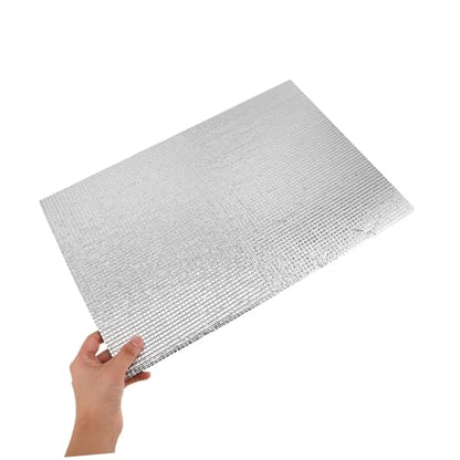 OUNONA 2pcs Reflective Heating Pad for Reptiles, Waterproof Warming Mat with 38w Power for Snake, Lizard, Gecko Terrariums, Pet Winter Heat Pad for Small Reptile Tanks